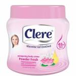 clere body crème - powder fresh 300ml
