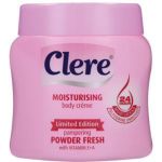 clere body crème - powder fresh 500ml 24-pack