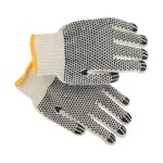 Gloves Mens Pvc Red Short