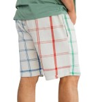 Mens BBQ Shorts - WHITE