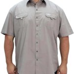 Mens Bush Shirt - KHAKI