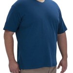 Mens Plain VNeck Tee - PETROL