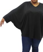 Ladies Plain Batwing Top - Image 2