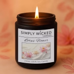 Simply Wicked Lotus Flower 250ml Soy Candle