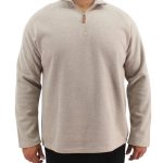 Mens 1/4 Zip Fleece Jersey