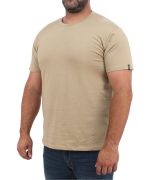 Mens Plain Crew Neck Tee - Image 2