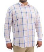 Mens Long Sleeve Check Shirt - Image 2