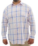 Mens Long Sleeve Check Shirt