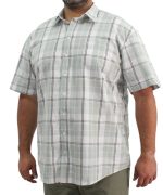 Mens Short Sleeve Check Shirt - Image 2