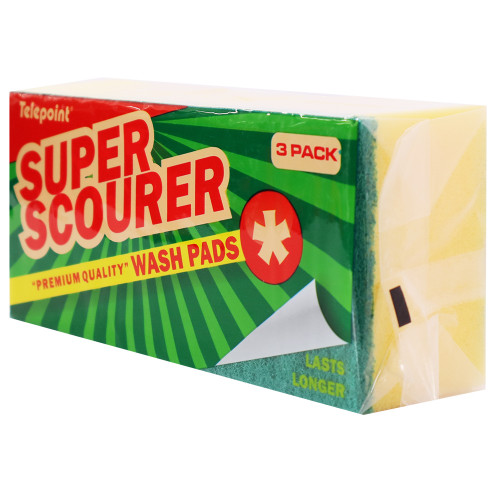 1_tp100021.jpg Telepoint Sponge Scourer – 3 Pack - Image 1