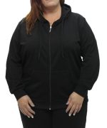 Ladies Plain Hoody - Image 4