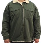 Mens Canvas Bomber Jacket