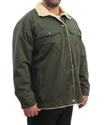 Mens Canvas Bomber Jacket - Image 2