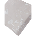 Grey Polycotton Embroidery Duvet Cover- Queen - Image 2