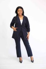 Ladies Suit Blazer- Navy