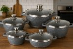 Moonrock Casserole Pot Set- 10pc - Image 4