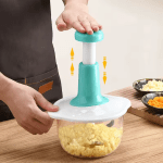 Manual press type vegetable cutter