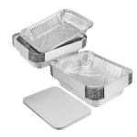 1100ml Aluminium Foil Container With Lids