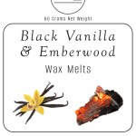 Simply Wicked Wax Melts Black Vanilla & Emberwood Soy (60Gr)