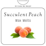 Simply Wicked Wax Melts Succulent Peach Soy (60Gr)