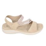 Ladies Savoy TMT Strappy Elasticated Mule