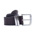 Mens 40MM Plain Leather Belt