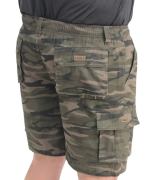 Mens Eagle Camo Baler Cargo Shorts - Image 2