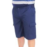 Mens Peached Cargo Shorts