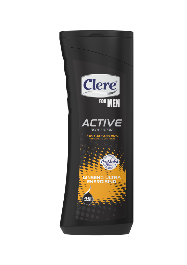 Clere For Men Active Body Lotion - Ultra Energising - 400ml - Image 1