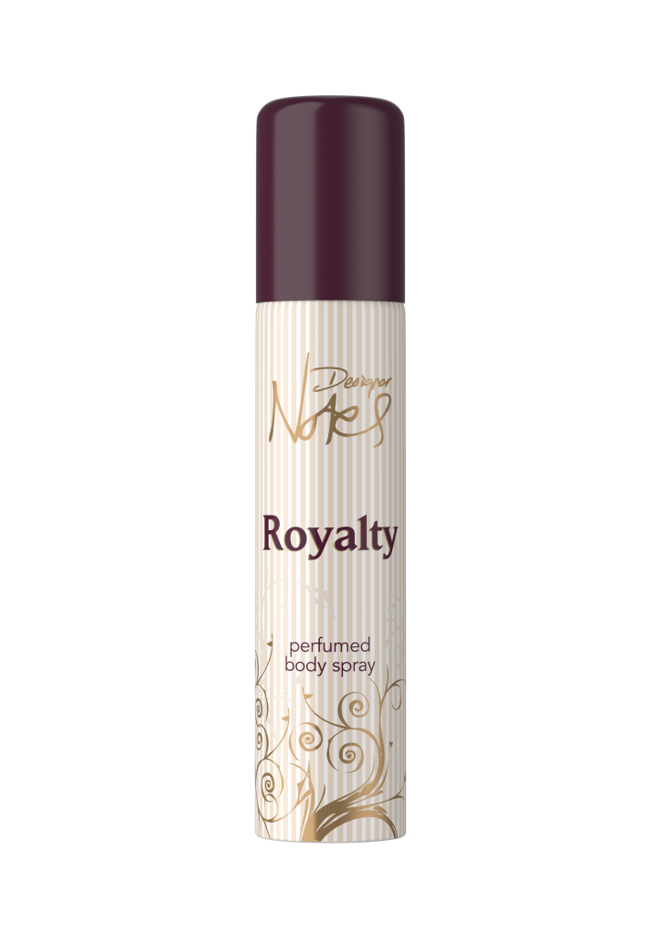 03025DesignerNotes90ml3DPackshotROYALTY.png Designer Notes Royalty - 90ml - Image 1