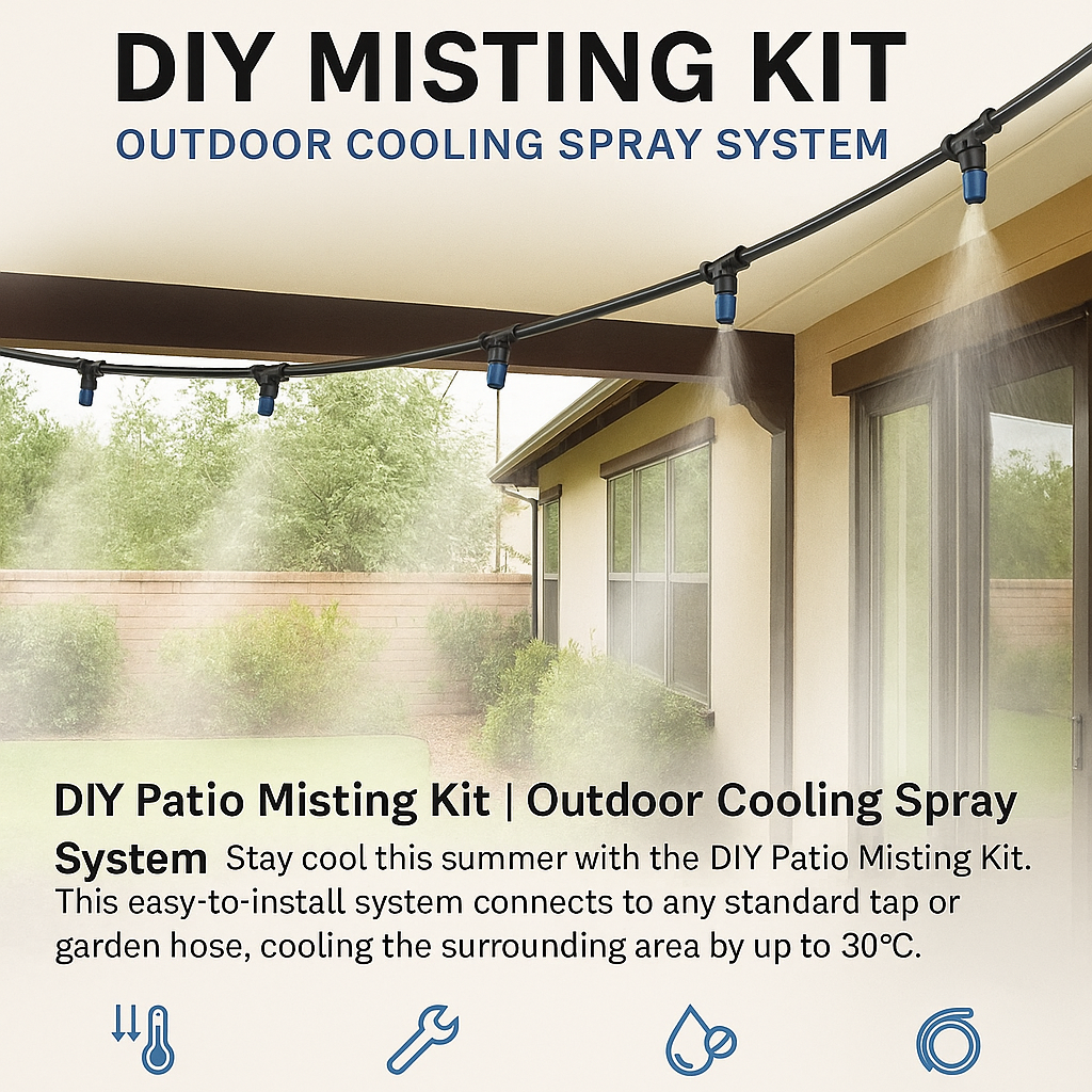 PATIO MISTER DIY Patio Misting Kit - Image 1