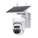Solar Battery powered Mini PTZ Camera