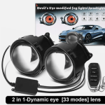 Devils Eyes Modified Fog Lights/Headlights